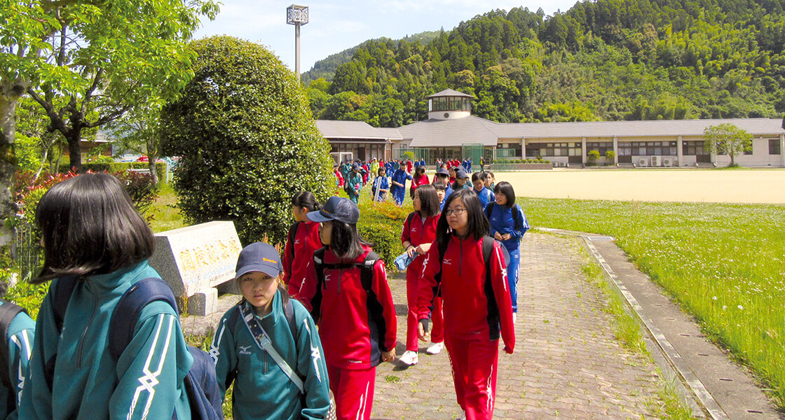 中間考査の様子