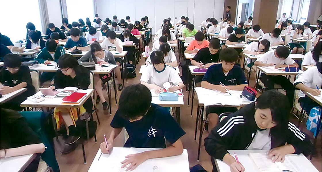 学習合宿の様子